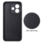 mobilskal för Xiaomi Redmi Note 17 5G (Global) / 17 4G (Global) / 17 (Indien/Kina) 5G Kolfiberstruktur Läderbelagd TPU PC mobilskal med metallring för magnetisk bilmontering