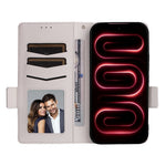 For Xiaomi Poco F9 Ultra 5G / Redmi K100 Pro Max 5G (China) Case Litchi Texture Wallet Leather Phone Cover with Wrist Strap