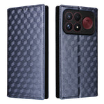 For Xiaomi Poco F9 Ultra 5G / Redmi K100 Pro Max 5G (China) Case Wallet Rhombus Imprinted PU Leather Phone Cover