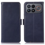 For Xiaomi Redmi K100 Pro Max 5G (China) (China) / Poco F9 Ultra 5G Case RFID Blocking Genuine Cow Leather Wallet Phone Cover