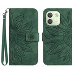 For Xiaomi Redmi Note 17 Pro Max 5G / Xiaomi Redmi Note 17 Pro+ 5G Case Sunflower Imprint Leather Wallet Phone Cover with Wrist Strap