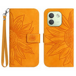 For Xiaomi Redmi Note 17 Pro Max 5G / Xiaomi Redmi Note 17 Pro+ 5G Case Sunflower Imprint Leather Wallet Phone Cover with Wrist Strap