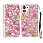 For Honor X7e Plus 5G / Honor 600 Smart 5G Case Pattern Leather Wallet Phone Cover with Strap