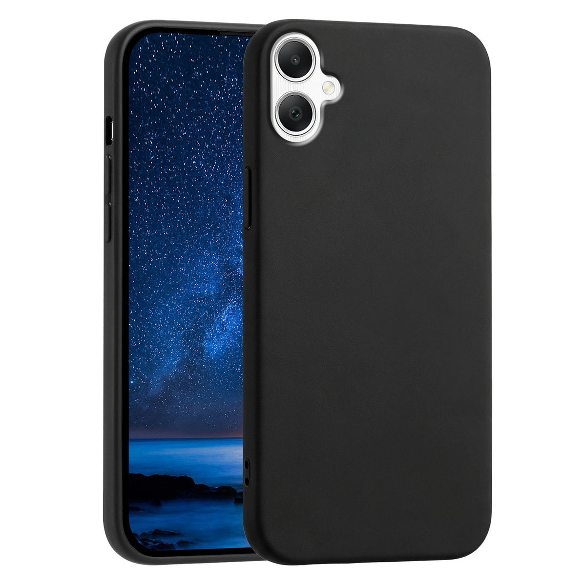 Samsung Galaxy A06 4G / A06 5G / A07 4G / A07s 4G / A07 5G / A08 4G / F07 4G / M07 4G / M17e 5G / A08 5G-etui i blød TPU med faldsikring og skridsikker tekstur