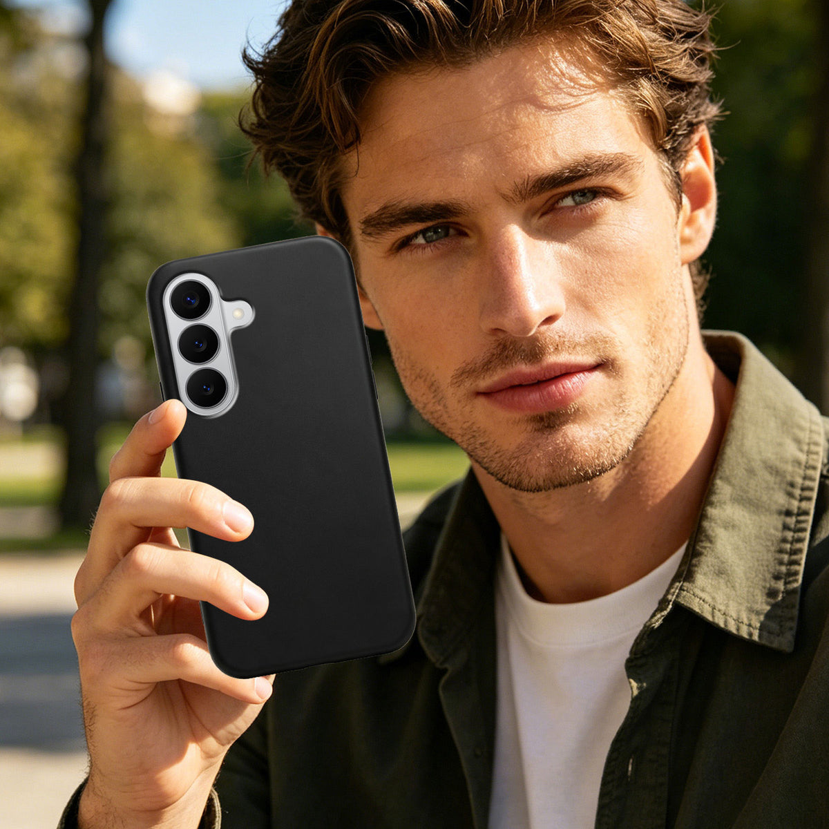 For Samsung Galaxy M47 5G / Galaxy A27 5G Case Soft TPU Anti-Drop Non-Slip Texture Phone Cover