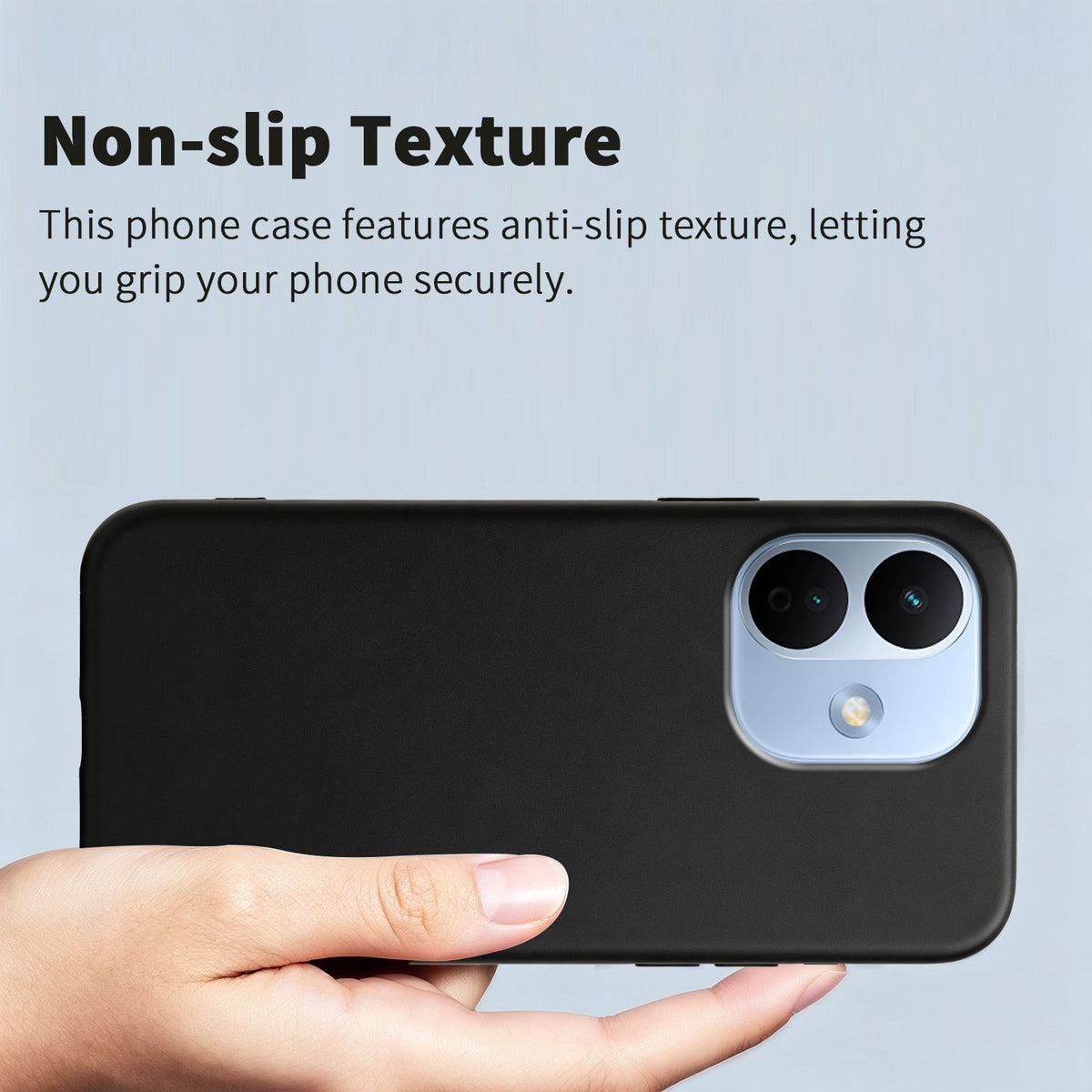 For Xiaomi Redmi Note 17 Pro 5G Case Soft TPU Anti-Drop Non-Slip Texture Phone Cover