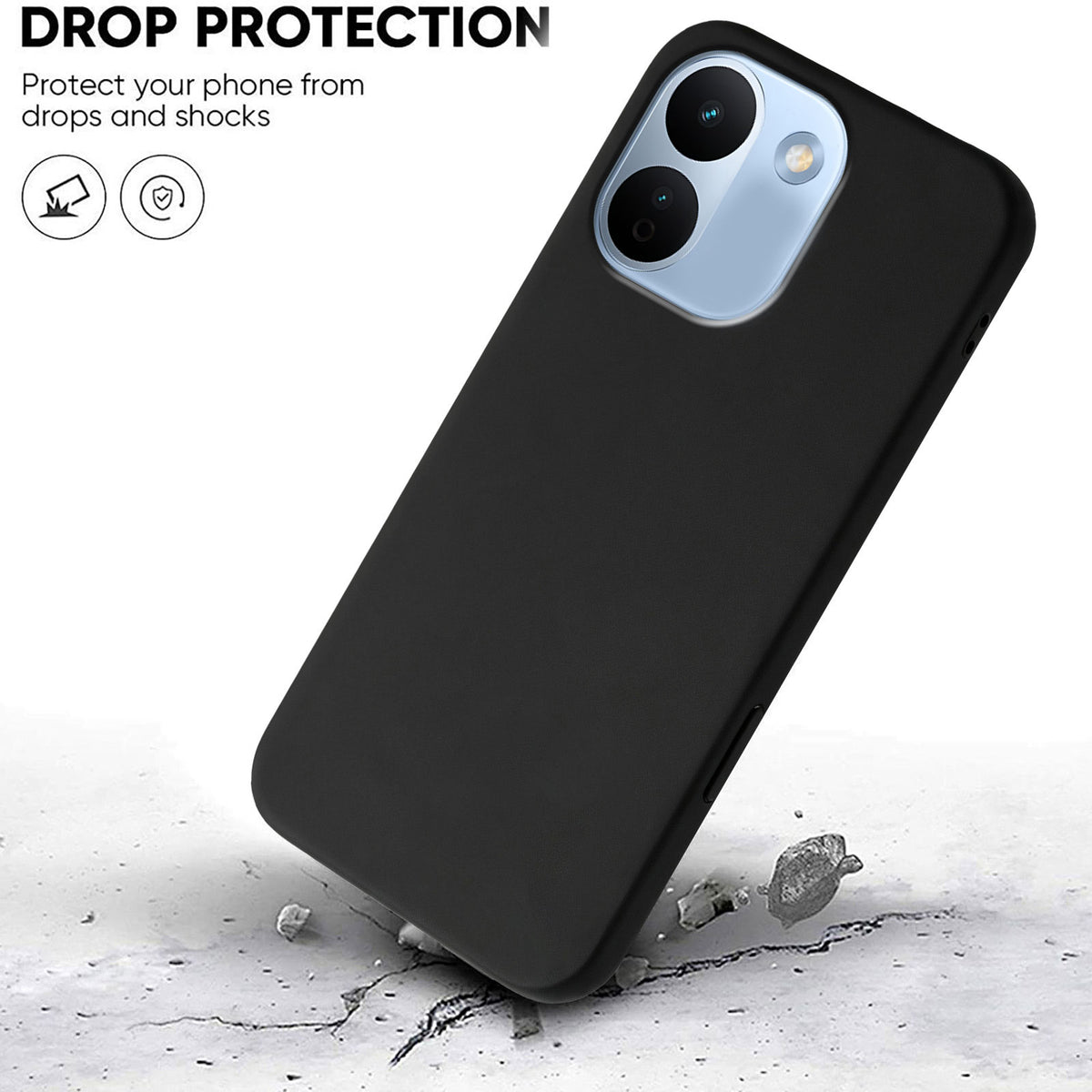 For Xiaomi Redmi Note 17 Pro Max 5G / Xiaomi Redmi Note 17 Pro+ 5G Case Soft TPU Anti-Drop Non-Slip Texture Phone Cover