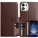 Til Honor X7e Plus 5G / Honor 600 Smart 5G Wallet Telefoncover Stativ PU-læder Folio Flip Cover med 8 kortlommer