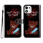 For Honor X7e Plus 5G / Honor 600 Smart 5G Wallet Case  Printed Pattern PU Leather Stand Phone Cover with Strap