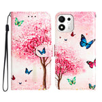For Honor X7e Plus 5G / Honor 600 Smart 5G Wallet Case  Printed Pattern PU Leather Stand Phone Cover with Strap