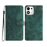For Honor X7e Plus 5G / Honor 600 Smart 5G Case Butterfly Design Flip Wallet Leather Phone Cover Skin-Touch