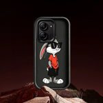 For Xiaomi Redmi 15C 4G (Global) (171mm)  /  Poco C85 4G (171mm) TPU Case Cartoon Rabbit Pattern Rubberized Anti-Slip Phone Back Cover