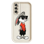 TPU-skal till Samsung Galaxy A18 5G / A18 4G / A17 5G / A17 4G tecknat kaninmönster gummerat halkfritt bakstycke