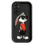 TPU-skal till Samsung Galaxy A18 5G / A18 4G / A17 5G / A17 4G tecknat kaninmönster gummerat halkfritt bakstycke