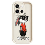 For OnePlus Nord 6 5G TPU Case Cartoon Rabbit Pattern Rubberized Anti-Slip Phone Back Cover
