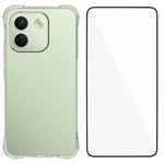WANLONFENG för Xiaomi Redmi Note 17 Pro Max 5G / Xiaomi Redmi Note 17 Pro+ 5G WL-seriens skal 2,0 mm TPU-mobilskydd med härdat glasfilm