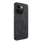 WANLONFENG for Xiaomi Redmi Note 17 Pro Max 5G / Xiaomi Redmi Note 17 Pro+ 5G SD1 Series Magnetic Case Nappa Texture PC TPU Phone Cover
