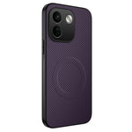 WANLONFENG for Xiaomi Redmi Note 17 Pro Max 5G / Xiaomi Redmi Note 17 Pro+ 5G TQ Series Magnetic Case Carbon Fiber Texture PC TPU Phone Cover