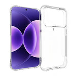 WANLONFENG for Xiaomi 18 Pro TM Series Clear TPU Case 2.0mm Phone Back Cover