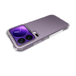 WANLONFENG for Xiaomi 18 Pro TM Series Clear TPU Case 2.0mm Phone Back Cover