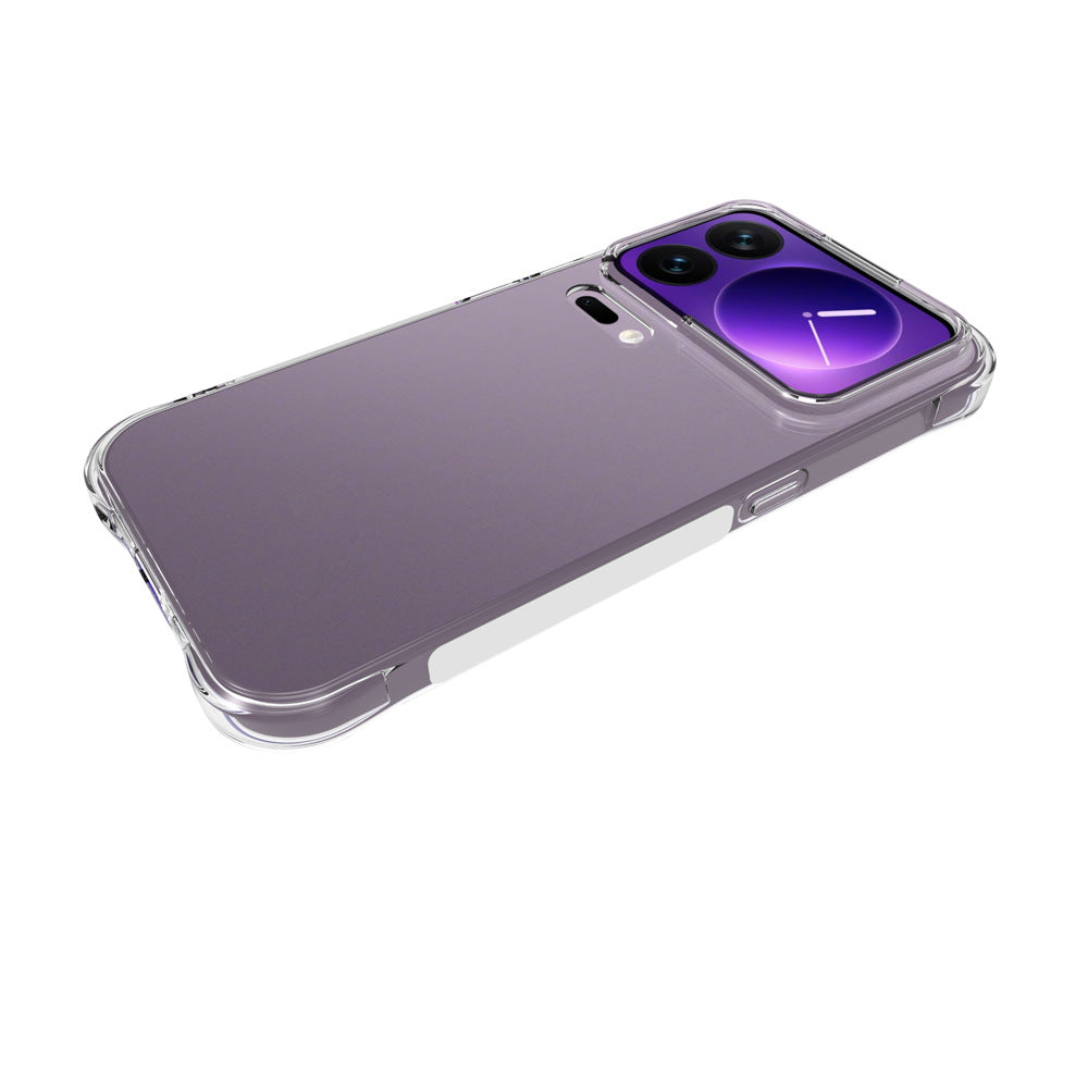 WANLONFENG for Xiaomi 18 Pro TM Series Clear TPU Case 2.0mm Phone Back Cover