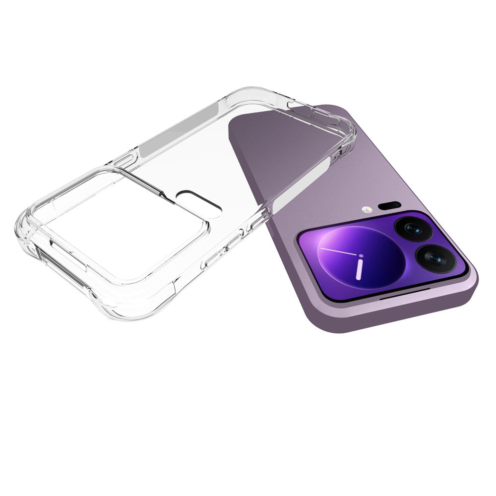 WANLONFENG for Xiaomi 18 Pro TM Series Clear TPU Case 2.0mm Phone Back Cover