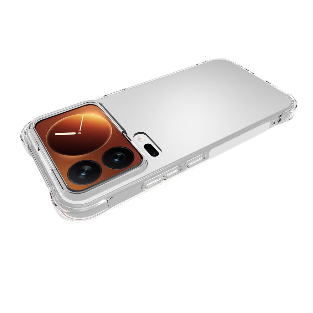 WANLONFENG for Xiaomi 18 Pro Max TM Series Clear TPU Case 2.0mm Phone Back Cover