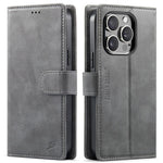 FIERRE SHANN FS032 För iPhone 13 Pro Max Skal Magnetiskt Avtagbart PU-läder RFID-blockerande Plånboksfodral