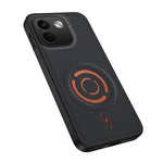 WANLONFENG for Xiaomi Redmi Note 17 Pro Max 5G / Xiaomi Redmi Note 17 Pro+ 5G KJB Series Magnetic Case Tech Fabric Texture PC+TPU Shockproof Phone Cover