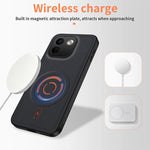 WANLONFENG for Xiaomi Redmi Note 17 Pro Max 5G / Xiaomi Redmi Note 17 Pro+ 5G KJB Series Magnetic Case Tech Fabric Texture PC+TPU Shockproof Phone Cover