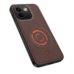 WANLONFENG for Xiaomi Redmi Note 17 Pro Max 5G / Xiaomi Redmi Note 17 Pro+ 5G KJB Series Magnetic Case Tech Fabric Texture PC+TPU Shockproof Phone Cover