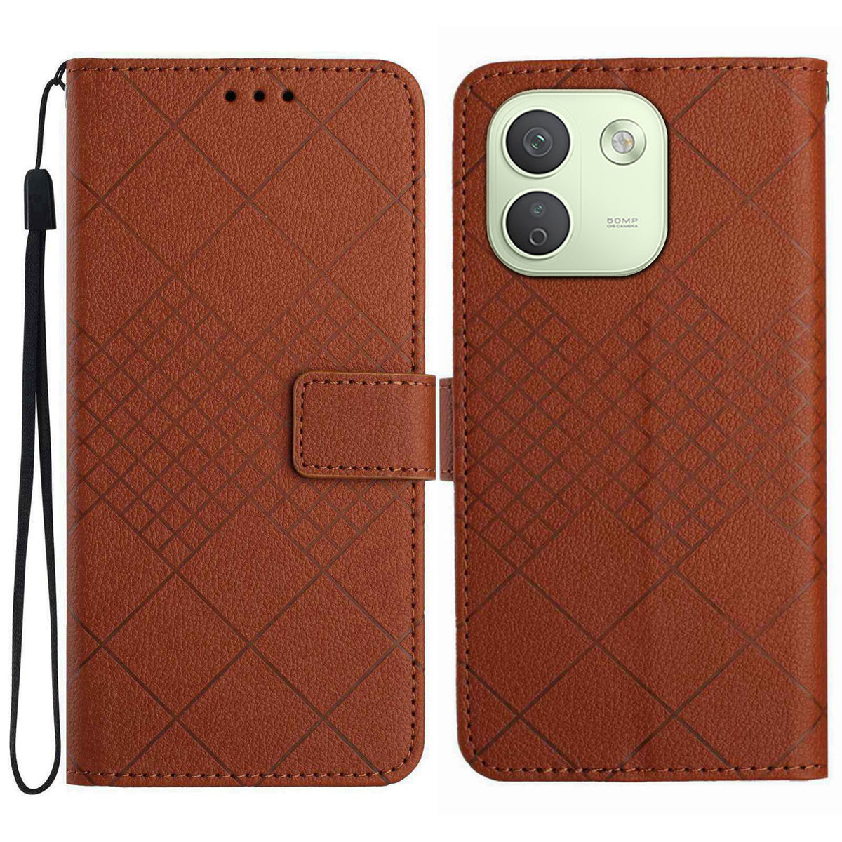 For Xiaomi Redmi Note 17 Pro Max 5G / Xiaomi Redmi Note 17 Pro+ 5G Case Wallet Imprint PU Leather Flip Folio Phone Cover