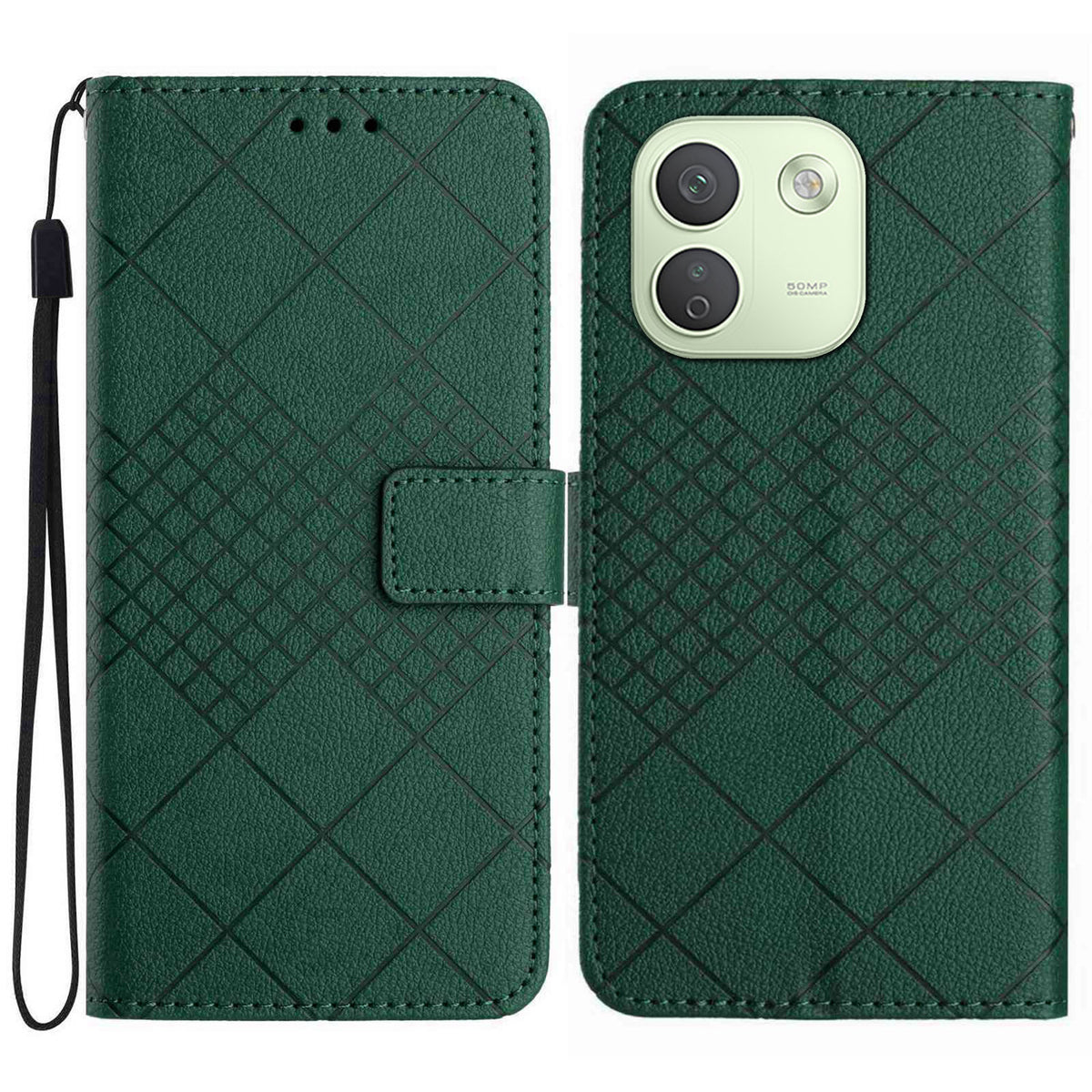 For Xiaomi Redmi Note 17 Pro Max 5G / Xiaomi Redmi Note 17 Pro+ 5G Case Wallet Imprint PU Leather Flip Folio Phone Cover