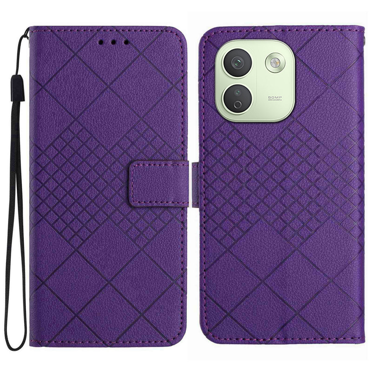 For Xiaomi Redmi Note 17 Pro Max 5G / Xiaomi Redmi Note 17 Pro+ 5G Case Wallet Imprint PU Leather Flip Folio Phone Cover