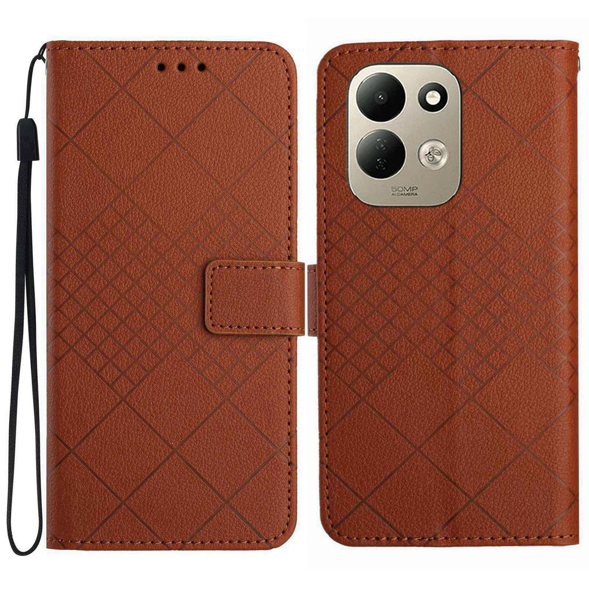 For Xiaomi Redmi 17 5G / Xiaomi Redmi 17 4G Case Wallet Imprint PU Leather Flip Folio Phone Cover