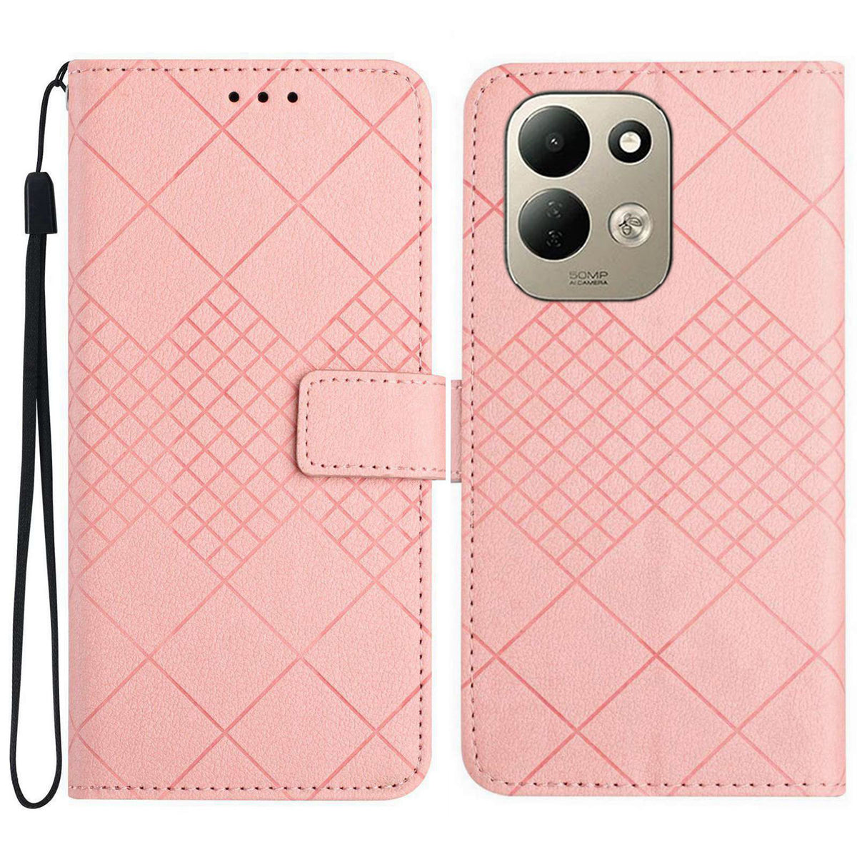 For Xiaomi Redmi 17 5G / Xiaomi Redmi 17 4G Case Wallet Imprint PU Leather Flip Folio Phone Cover