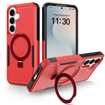Samsung Galaxy S26 FE-skal Magnetiskt roterbart stöd PC + TPU-mobilskyddsskal