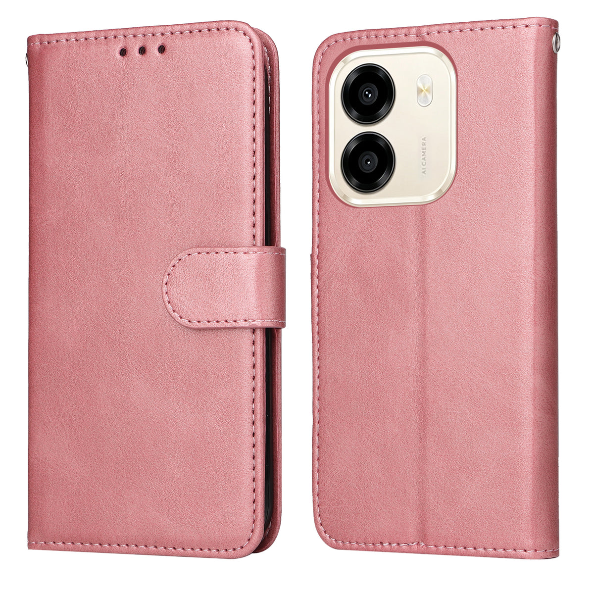 Honor X7e 4G / Honor Play 80 Plus 5G / Honor X6e 4G Cover Wallet PU Læder Folio Flip Telefoncover