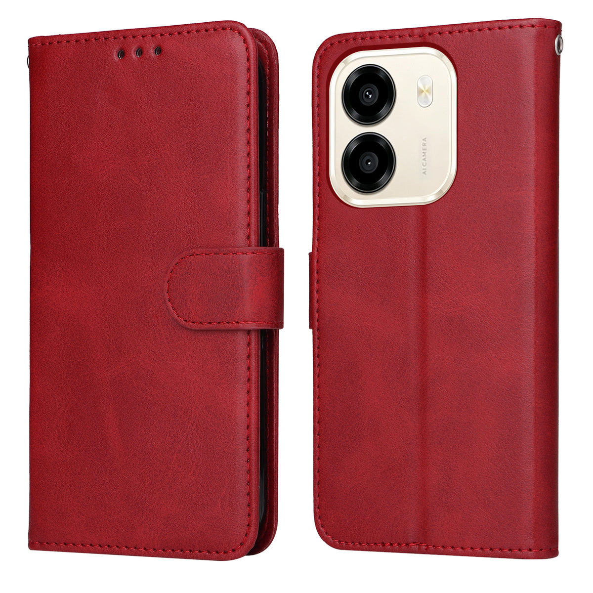 Honor X7e 4G / Honor Play 80 Plus 5G / Honor X6e 4G Cover Wallet PU Læder Folio Flip Telefoncover