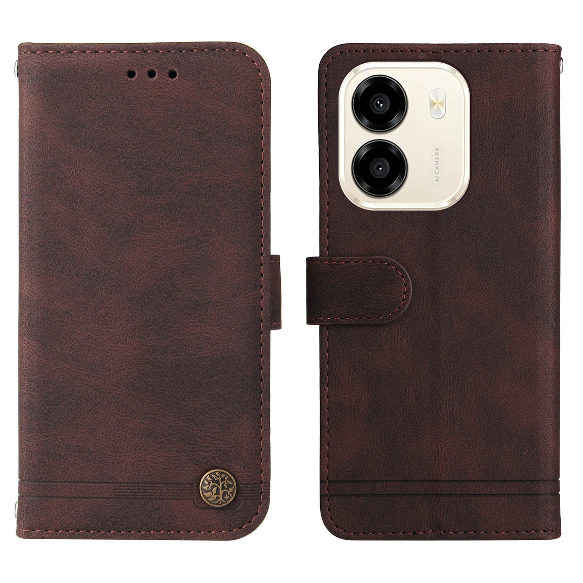 For Honor X7e 4G / Honor Play 80 Plus 5G / Honor X6e 4G Leather Wallet Cases Skin Touch Phone Cover Stand with Strap
