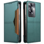 Oppo A2 5G / OnePlus Nord N30 SE 5G / Oppo A79 5G Plånboksfodral Extern kortplats Magnetisk stängning Lädermobilskal