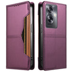 Oppo A2 5G / OnePlus Nord N30 SE 5G / Oppo A79 5G Plånboksfodral Extern kortplats Magnetisk stängning Lädermobilskal