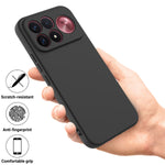 Xiaomi Redmi K100 Pro Max 5G (Kina) / Xiaomi Poco F9 Ultra 5G flytande silikonskal mobilbaksida med handrem