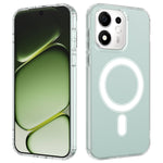 For Honor X7e Plus 5G / Honor X7e Plus 4G / Honor 600 Smart 5G Clear Phone Magnetic Case TPU + Acrylic Back Cover