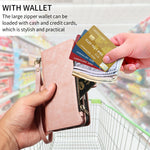 For Xiaomi Redmi Note 17 4G (Global) / Xiaomi Redmi Note 17 (India/China) 5G / Xiaomi Redmi Note 17 5G (Global) Leather Case 9 Card Slots Zipper Pocket Phone Cover with Wrist Strap