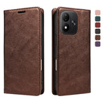 Xiaomi Redmi Note 17 4G (Global) / Xiaomi Redmi Note 17 (Indien/Kina) 5G / Xiaomi Redmi Note 17 5G (Global) pungcover med RFID-blokerende kortlommer, stativ og magnetisk lukning, lædermobilcover