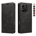 Xiaomi Redmi Note 17 4G (Global) / Xiaomi Redmi Note 17 (Indien/Kina) 5G / Xiaomi Redmi Note 17 5G (Global) Plånboksfodral RFID-blockerande kortfack stativ magnetisk stängning lädermobilfodral