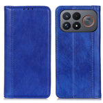 Xiaomi Poco F9 Ultra 5G / Redmi K100 Pro Max 5G (Kina) Stativskal Split Leather Litchi Texture Plånboksfodral