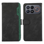 ABEEL For Xiaomi Poco F9 Ultra 5G  /  Redmi K100 Pro Max 5G (China) Case Color Splicing Leather Flip Phone Cover RFID Blocking
