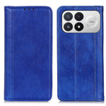 For Xiaomi Poco F9 Pro 5G  /  Redmi K100 Pro 5G Stand Case Split Leather Litchi Texture Wallet Phone Cover